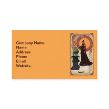 Cartão de visita do Cartão Bruxo