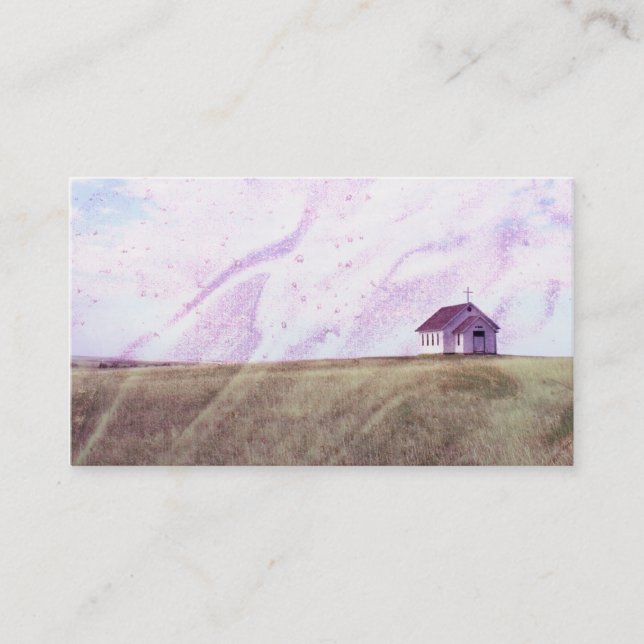 Cartão de visita do cristão da igreja (Frente)