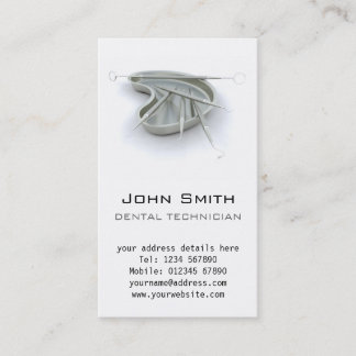 Cartão de visita do dentista