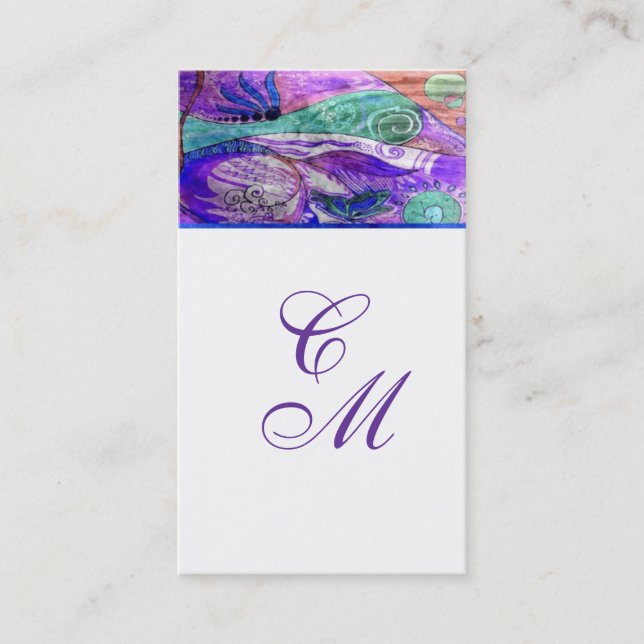 Cartão de visita do desenhista (Frente)