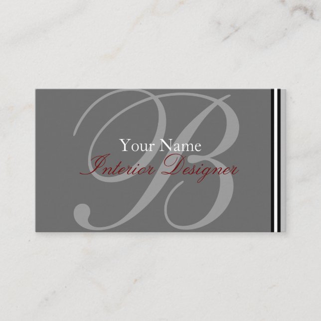 Cartão de visita do desenhista (Frente)