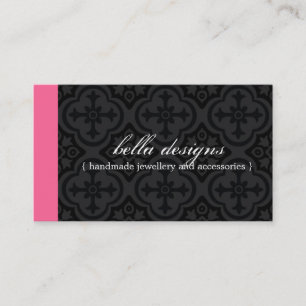 Cartão de visita do desenhista da jóia
