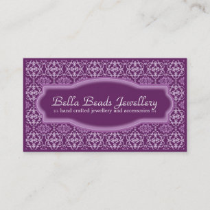 Cartão de visita do desenhista da jóia