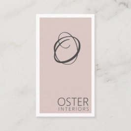 Cartão de visita do Designer de Interior Moderno