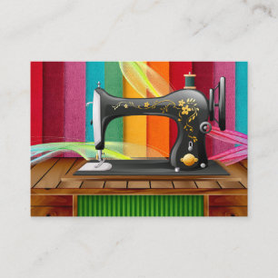 Cartão de visita do Designer de Seamstress de Cost