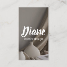 Cartão de visita do Designer Interior