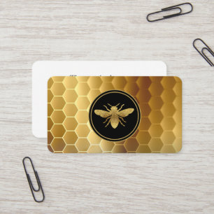 Cartão de visita do Detentor de Abelhas de Fazenda