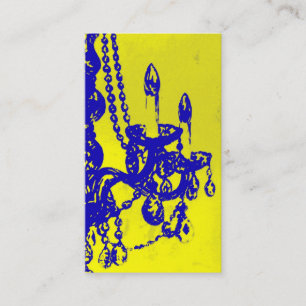 Cartão de visita do ~ do encanto do candelabro