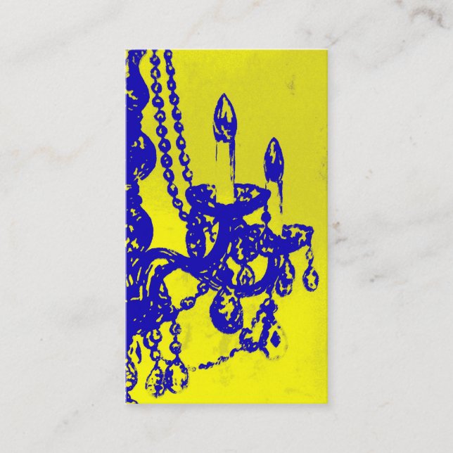 Cartão de visita do ~ do encanto do candelabro (Frente)