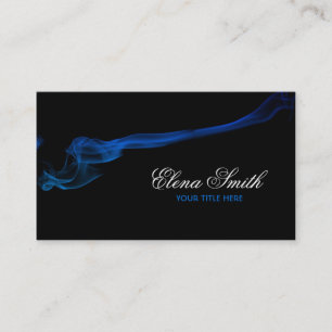 Cartão de visita do efeito do fumo