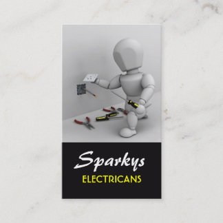 Cartão de visita do eletricista