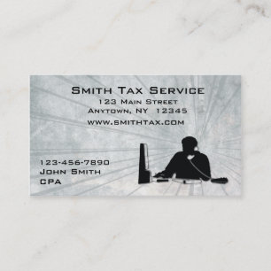 Cartão de visita do escritório do homem