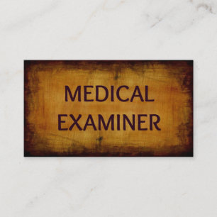 Cartão de visita do Excritor Médico