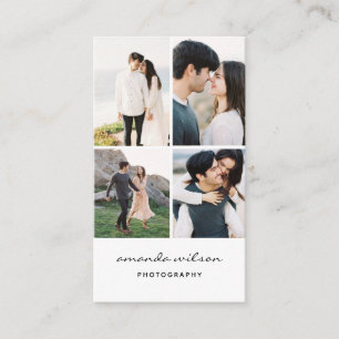 Cartão de visita do fotógrafo