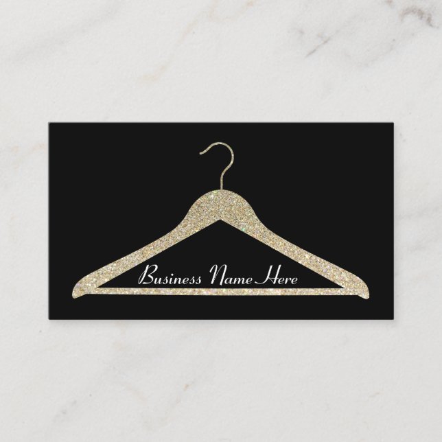 Cartão de visita do gancho do brilho (Frente)