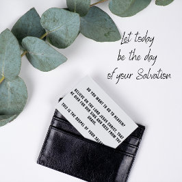 CARTÃO DE VISITA DO GOSPEL TRACTS