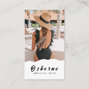 Cartão de visita do Guia de Aventura Kraft Rocky M