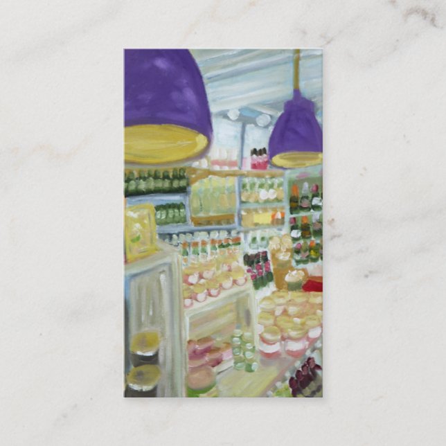 Cartão de visita do interior de Paul Lamotte (Frente)