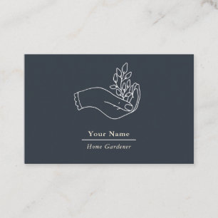 Cartão de visita do jardineiro doméstico