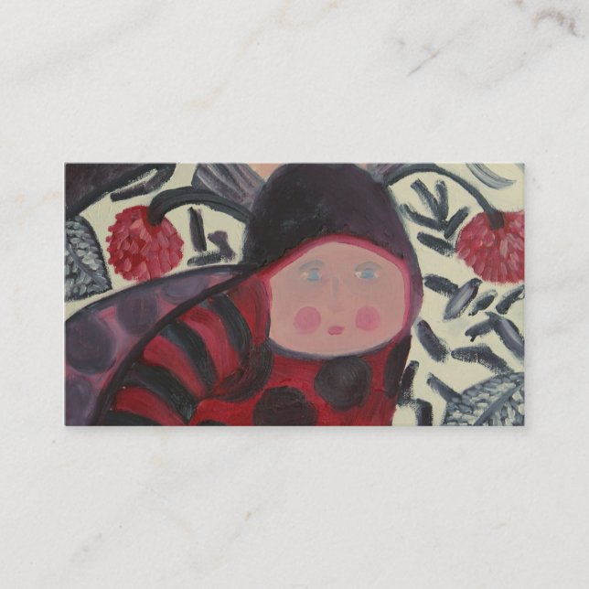 Cartão de visita do joaninha (Frente)