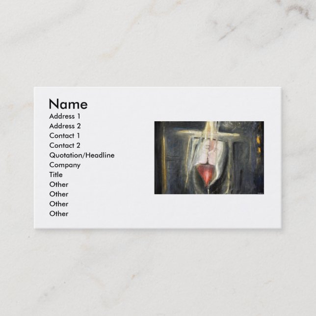 Cartão de visita do Kiss2 dos amantes (Frente)