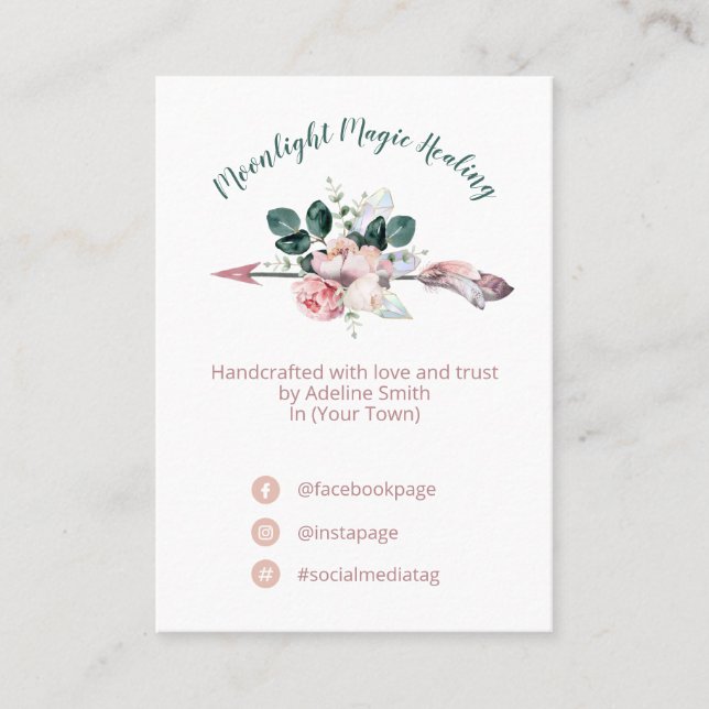 Cartão de visita do kit de fecho de abertura ortog (Frente)