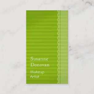 Cartão de visita do maquilhador