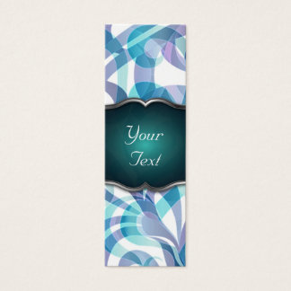 Cartão de visita do marcador Fundo de abstrato Flo
