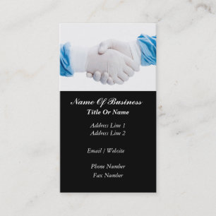 Cartão de visita do médico