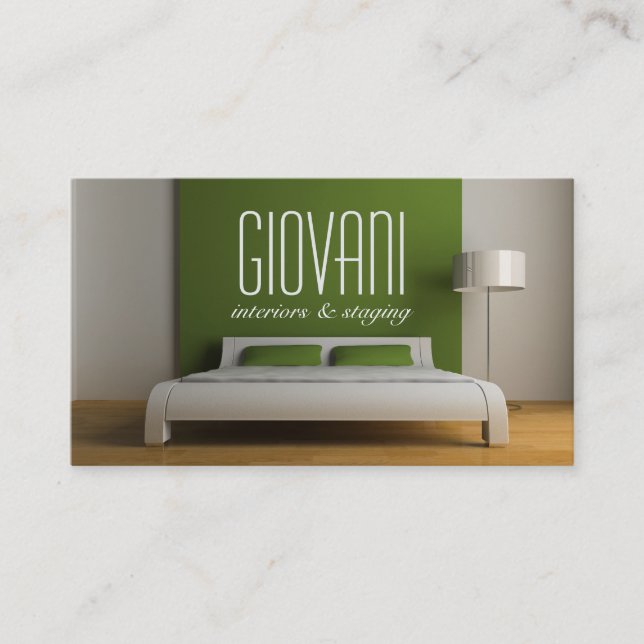 Cartão de visita do modelo do designer de (Frente)