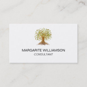 Cartão de visita do Modernismo Árvore 13