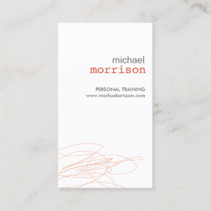 Cartão de visita do no. 3 do SCRIBBLE do