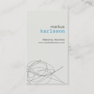 Cartão de visita do no. 4 do SCRIBBLE do