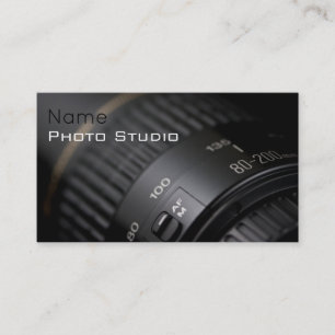 Cartão de visita do Photo Studio