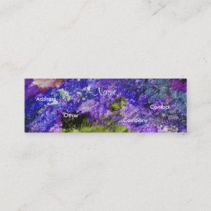 Cartão de visita do pintor - personalizável