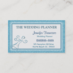 Cartão de visita do Planejador de Casamento