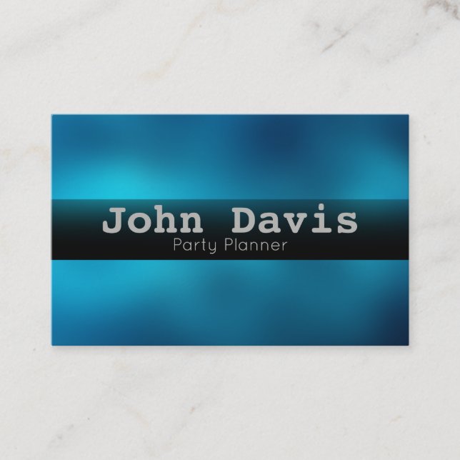 Cartão de visita do Planejador de Partido (Frente)