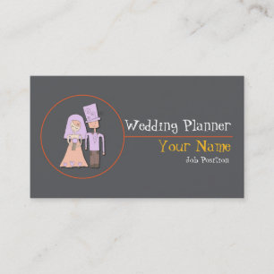 Cartão de visita do Planner de Casamento