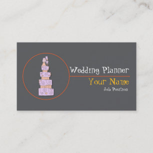 Cartão de visita do Planner de Casamento