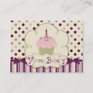 Cartão de visita do ponto do Mulberry