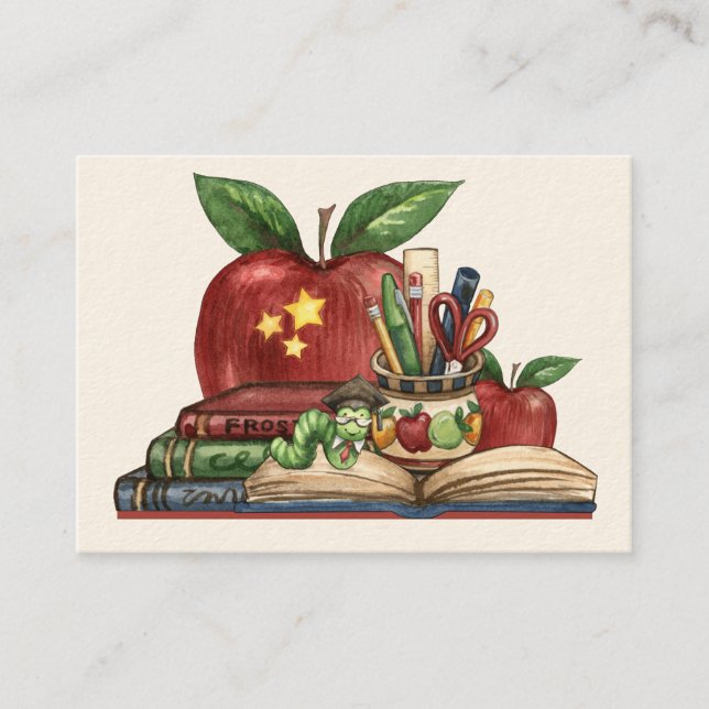 Cartão de visita do professor por SRF (Frente)