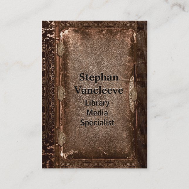 Cartão de visita do profissional de Harrowleathe (Frente)