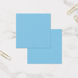 Cartão de visita do Quadrado Azul do Bebê