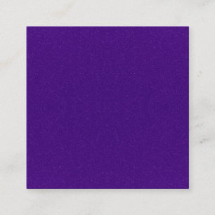 Cartão de visita do Quadrado de Glitter Purple Per