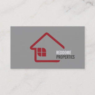 Cartão de visita do Real Estate Agent Real Estate