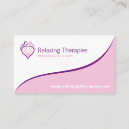 Cartão de visita do Reflexologist
