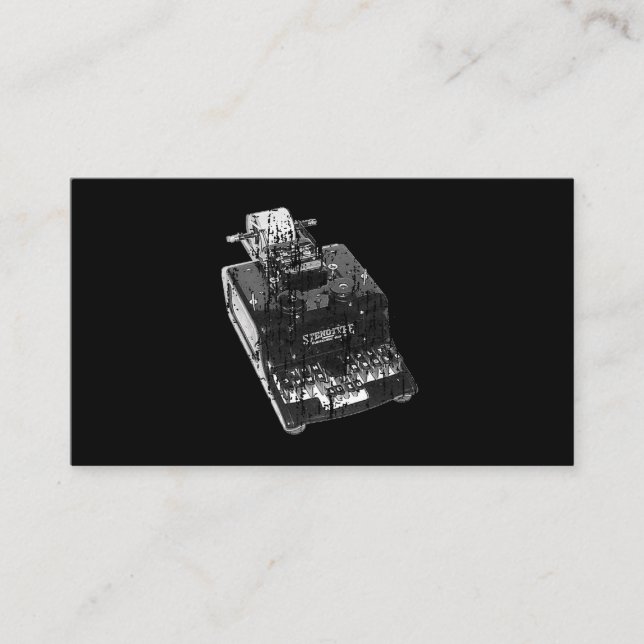 Cartão de visita do relatório da corte (Frente)