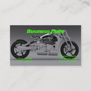 cartão de visita do reparo das motocicletas