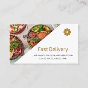 Cartão de visita do Restaurante de Classe Superio