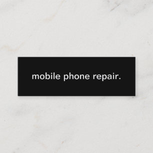 Cartão de visita do serviço de reparações do